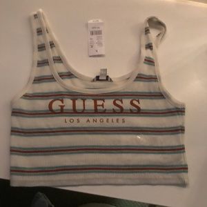GUESS WOMENS CROP TOP
